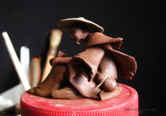 lotus bonsai figurines & pots