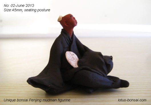 lotus bonsai figurine 