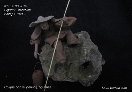 bonsai clay figurine