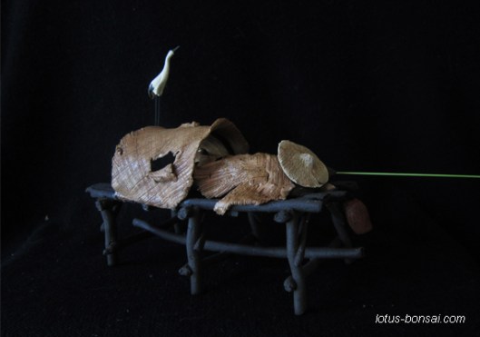 bonsai mudman figurines