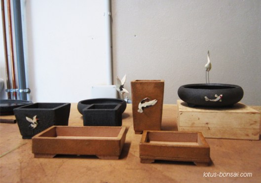 mini bonsai pots