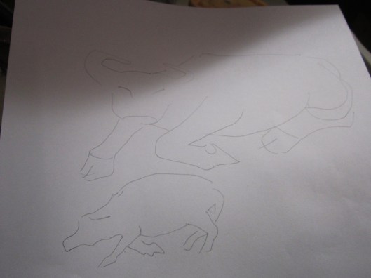 buffle-figurine-bonsai