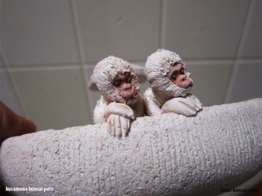 pot-kusamono-decor--singe-macaque-du-japon-